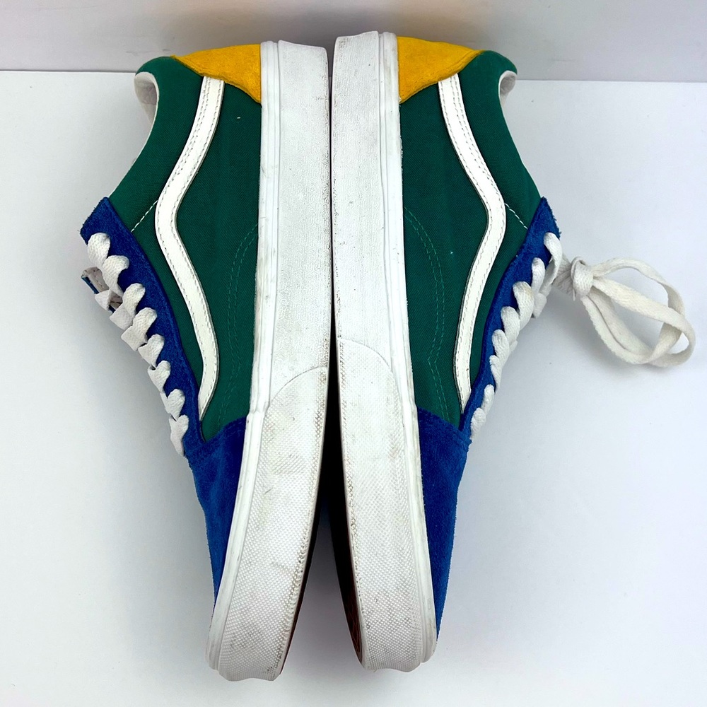 VANS OLD SKOOL LOW TOP YACHT CLUB COLOR BLOCK SHOES, MENS 10.5 WOMEN’S 12 - Picture 10 of 16